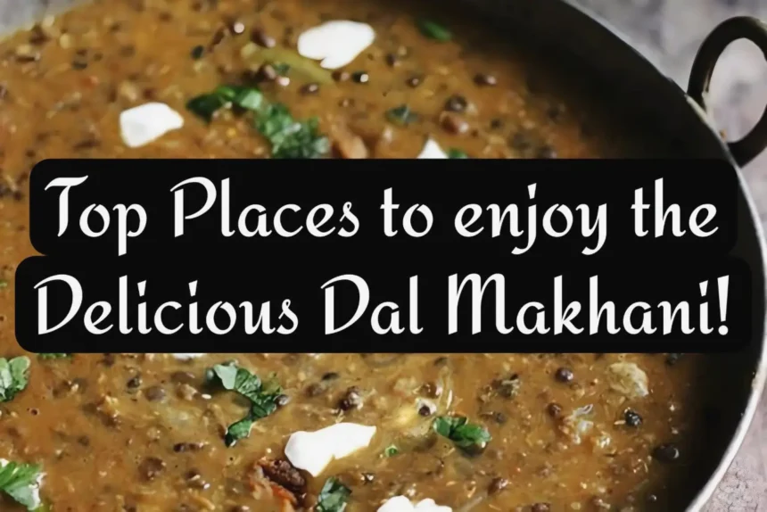 A Thumbnail for Delhi's 5 Best Dal Makhani?? Tag your friend who is a Dal Makhani lover!