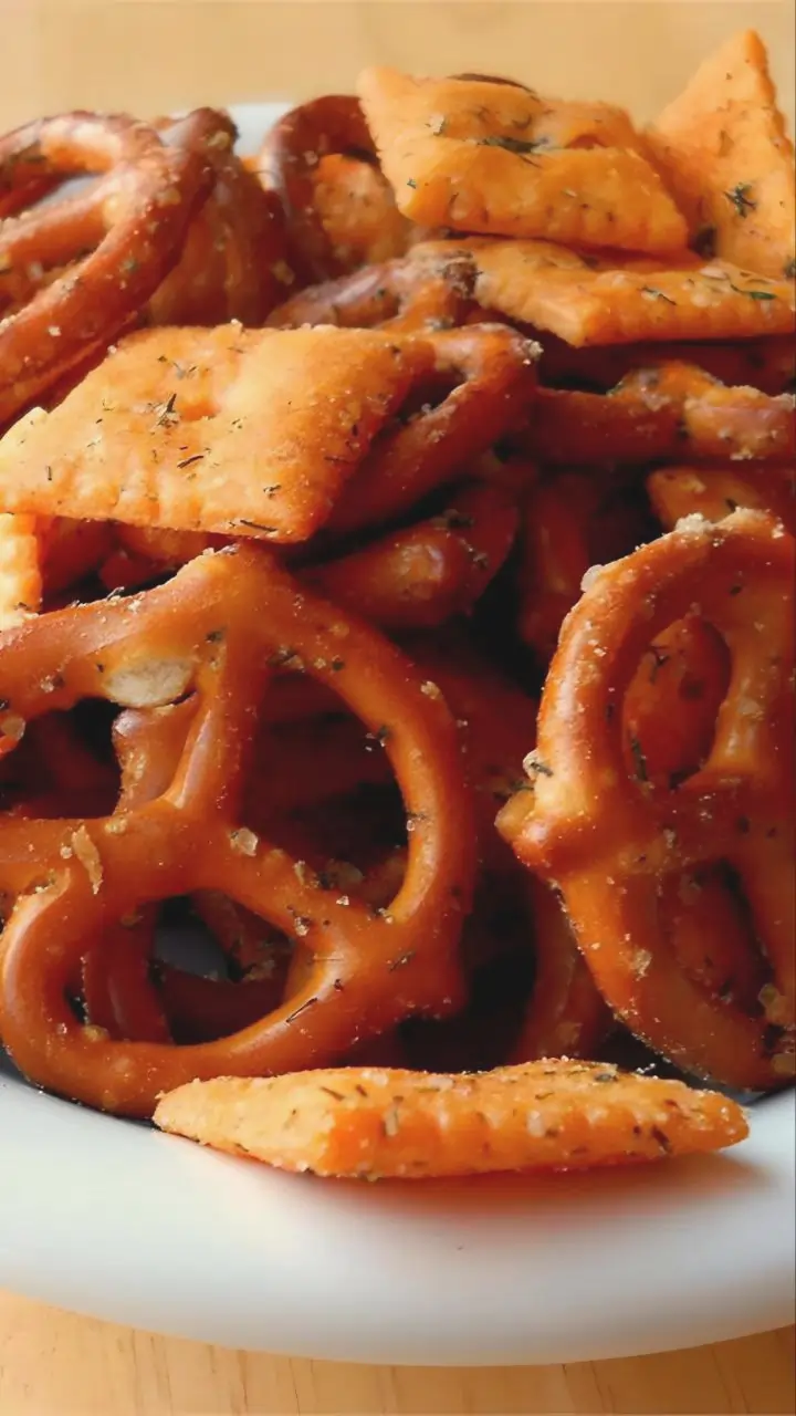 Ranch-Pretzels-and-Goldfish-best-bar-snacks-for-home-happy-hours