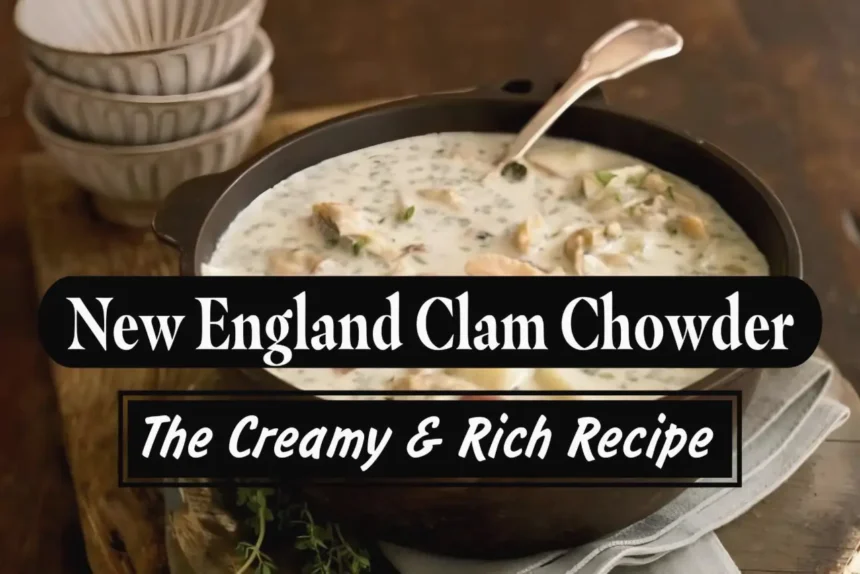 A Thumbnail of New England Clam Chowder 2024 Recipe – The Perfect Balance of Flavor!