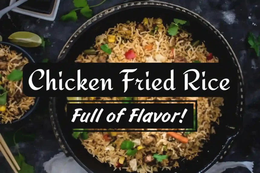 A thumbnail for CHICKEN FRIED RICE: BRUST OF FLAVORS: 2024 RECIPE