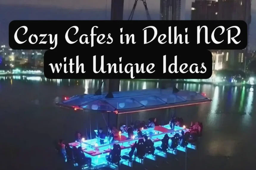 A Thumbnail for Top 10 Unique seating cafes in Delhi NCR, that you can't miss in 2024