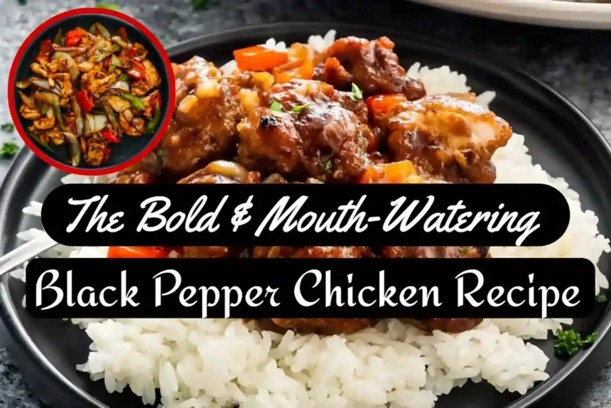 A Thumbnail for Black Pepper Chicken - Tempting dish for your busy weekdays in 2024!