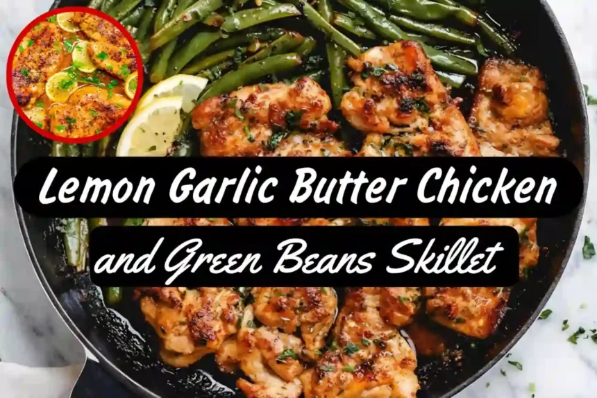 A Thumbnail for Lemon Garlic Butter Chicken and Green Beans Skillet - Balanced Nutrition with Delicious Flavors 2024!