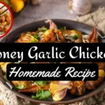 A Thumbnail for Honey Garlic Chicken - Sweet and Salty Taste: The Yummy Dish Just in 20 Minutes!
