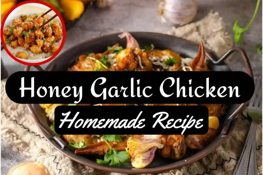 A Thumbnail for Honey Garlic Chicken - Sweet and Salty Taste: The Yummy Dish Just in 20 Minutes!