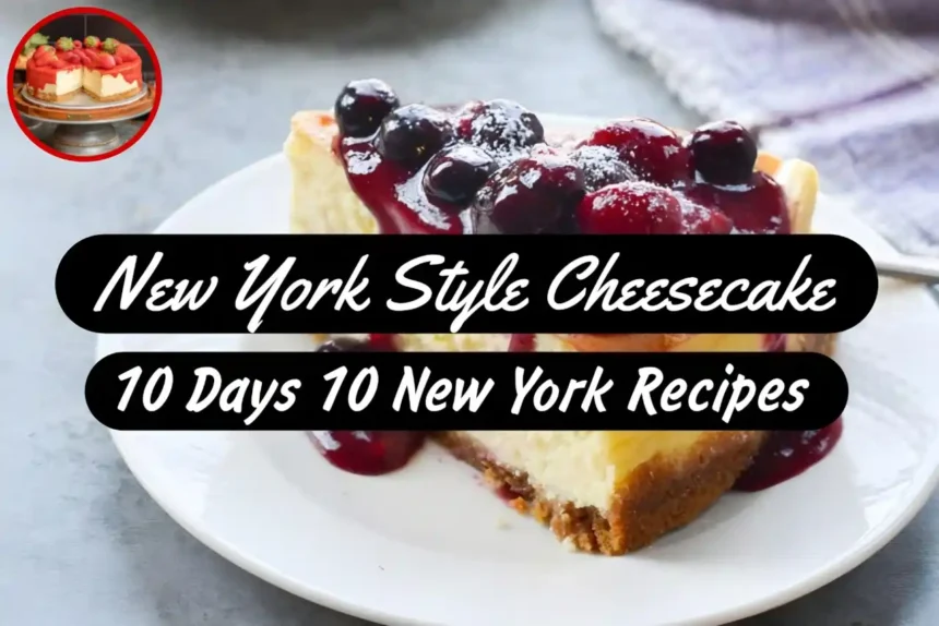 A Thumbnail for Day 4/10 New York Recipes: New York-Style Cheesecake: Authentic Taste